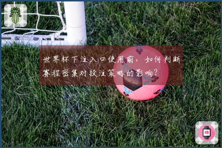 世界杯下注入口使用前，如何判断赛程密集对投注策略的影响？