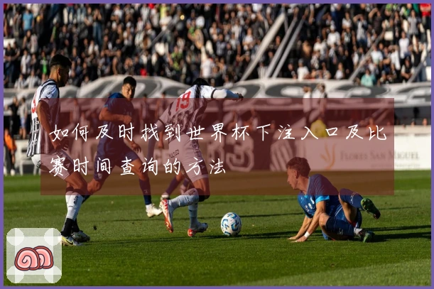 如何及时找到世界杯下注入口及比赛时间查询的方法