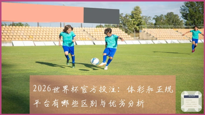 2026世界杯官方投注：体彩和正规平台有哪些区别与优劣分析